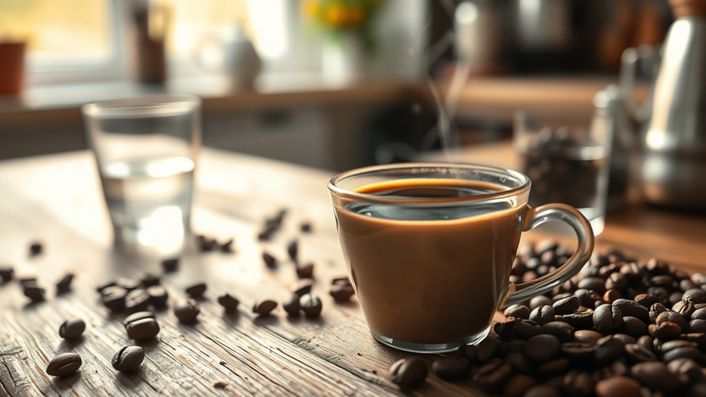 espresso stimulates intestinal movement