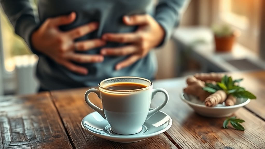 espresso worsens gastrointestinal symptoms