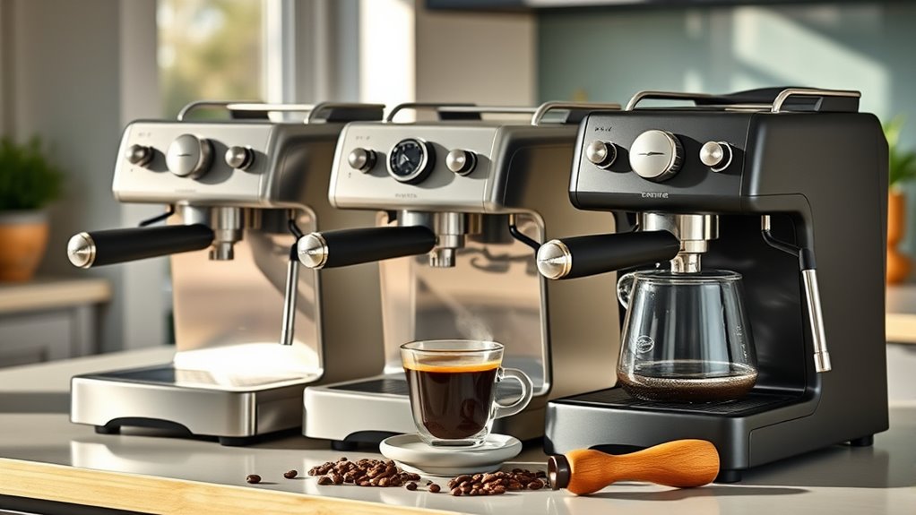 home espresso machine options