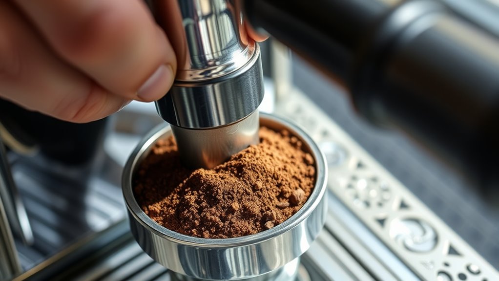 over tamping causes poor extraction