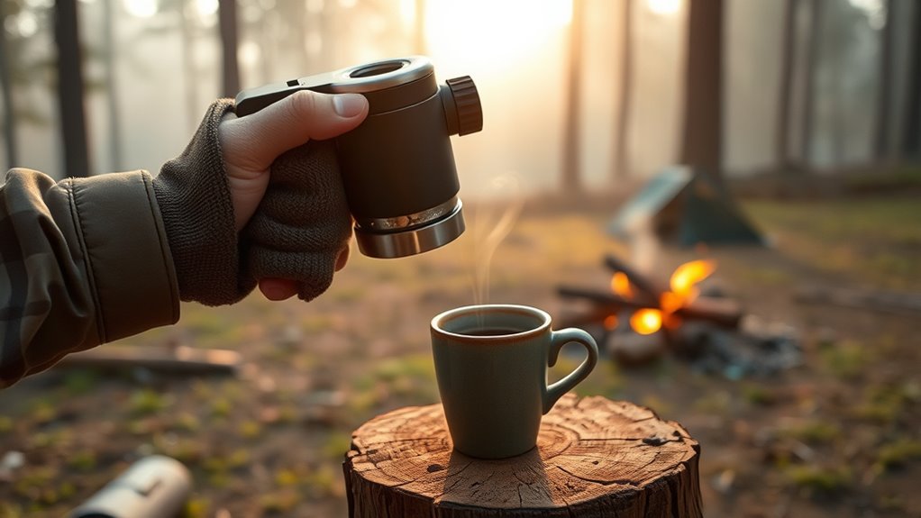 portable camping espresso maker