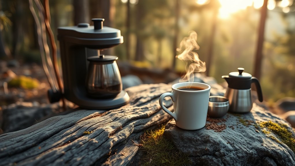portable flavorful camping espresso