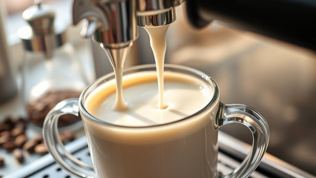 prepare milk and equipment